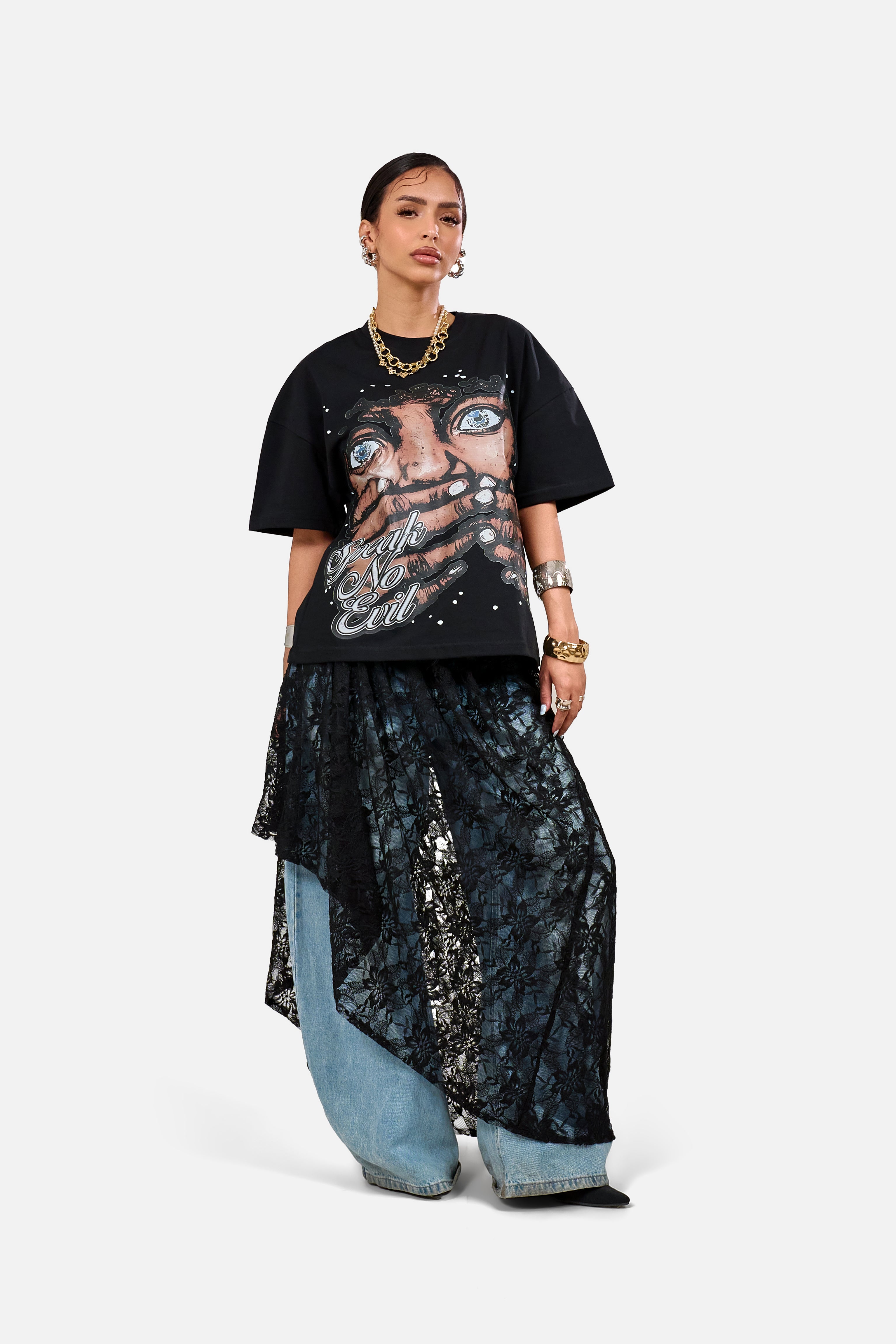 SPEAK NO EVIL (Boxy Fit)