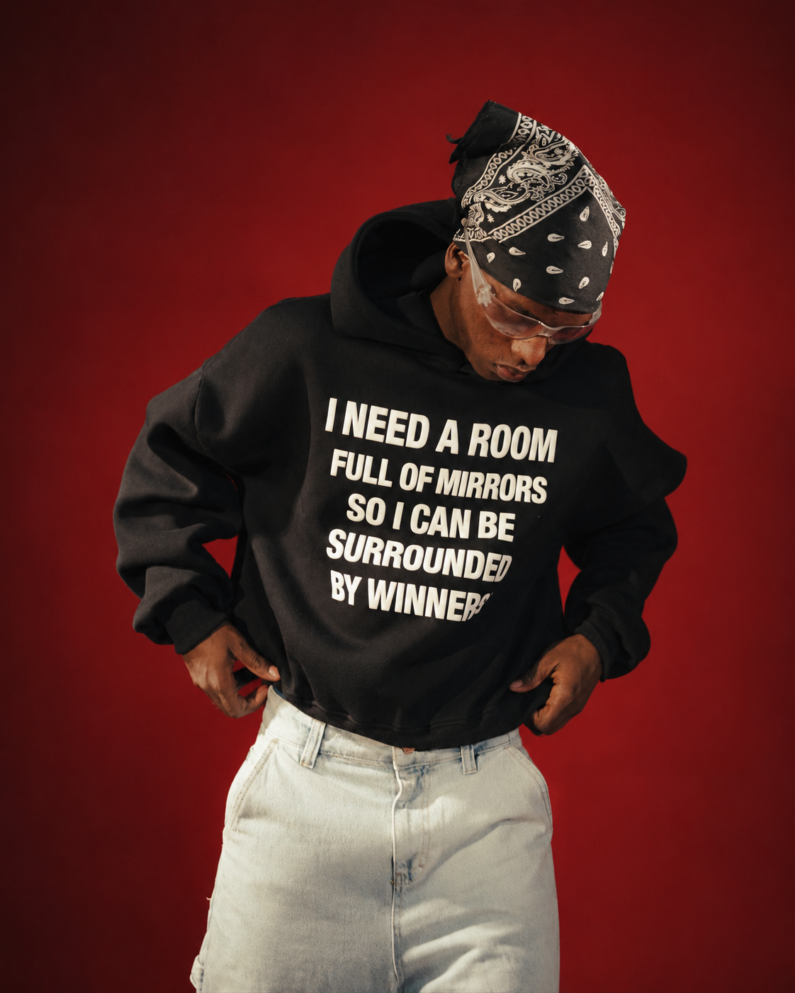 WINROOM ( Boxy Hoodie )