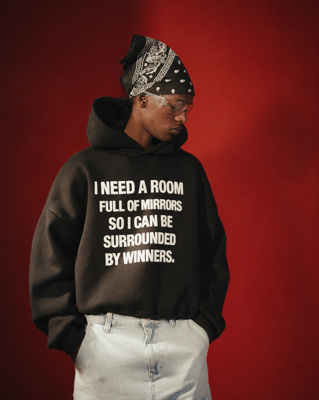 WINROOM ( Boxy Hoodie )