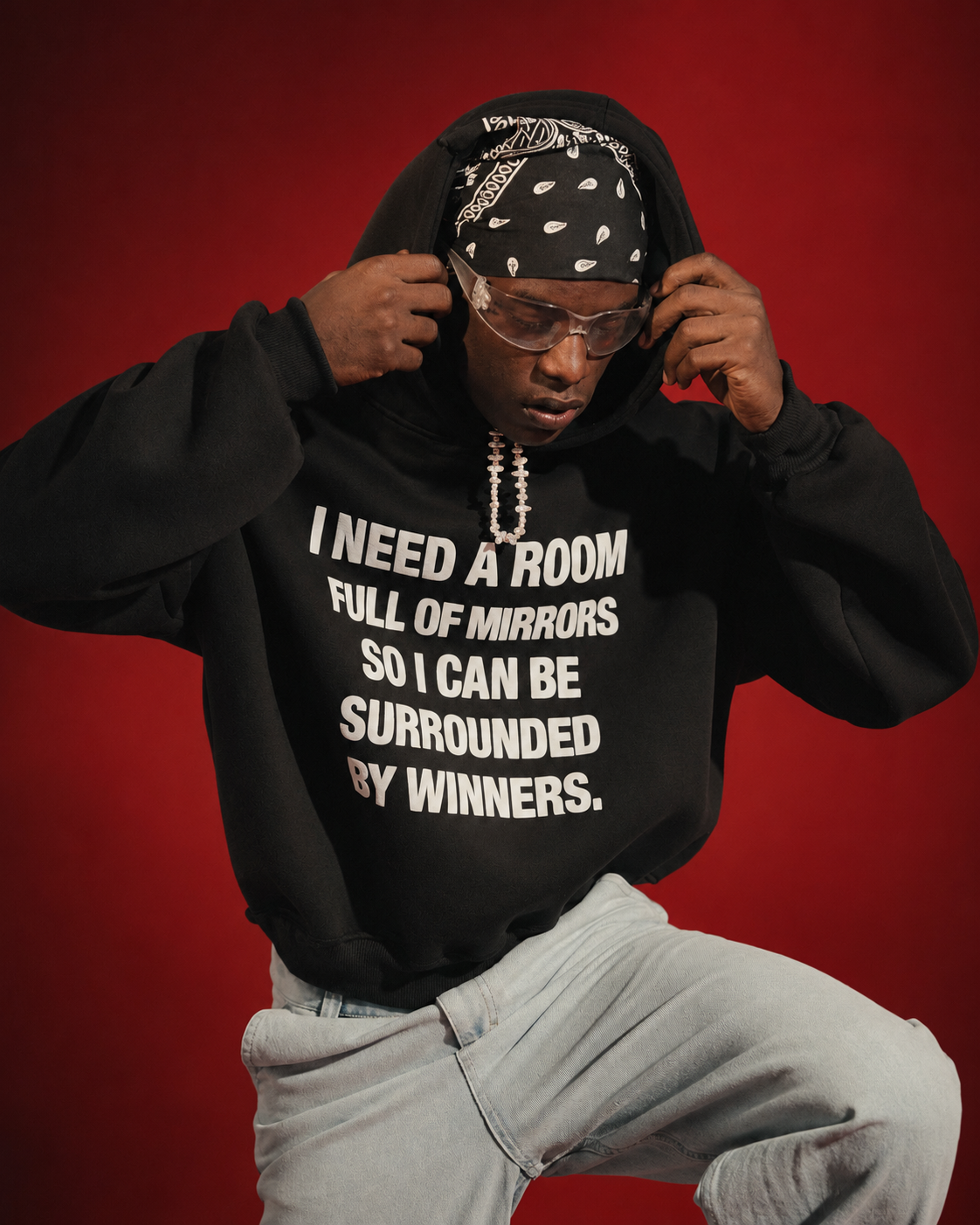 WINROOM ( Boxy Hoodie )