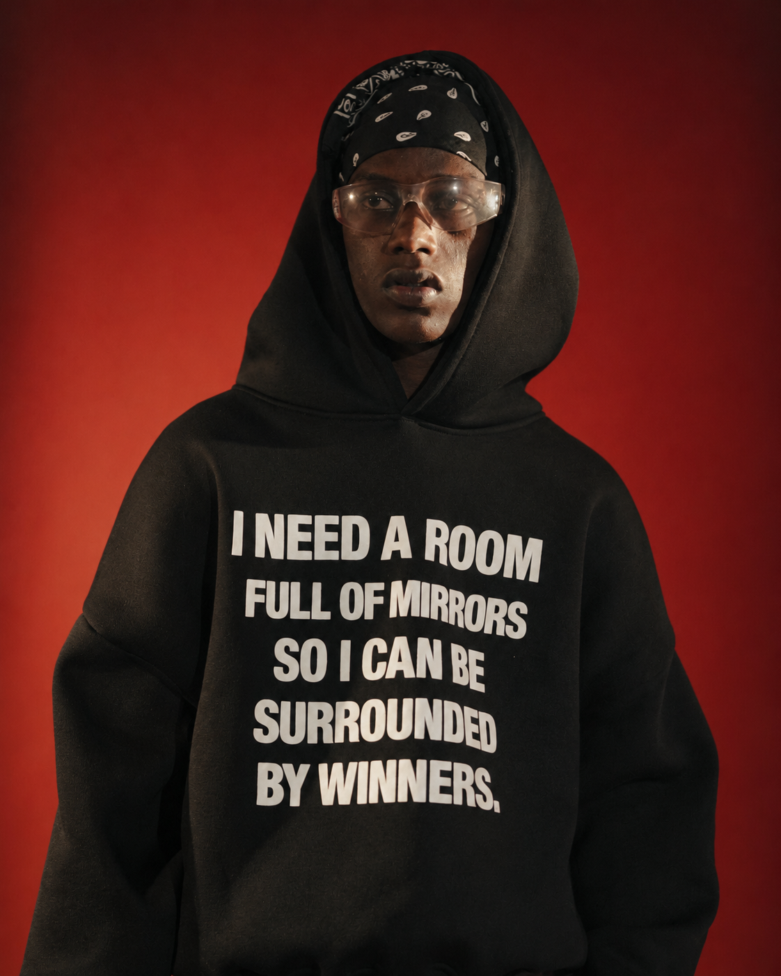 WINROOM ( Boxy Hoodie )