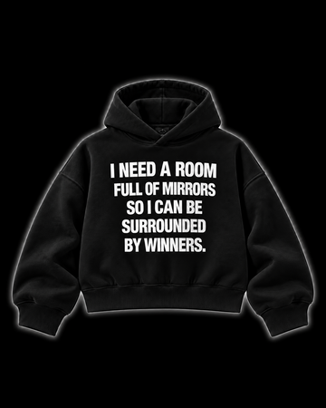 WINROOM ( Boxy Hoodie )
